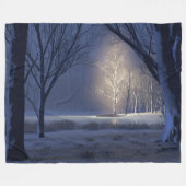 Kerst etherisch fleece deken (Voorkant (Horizontaal))