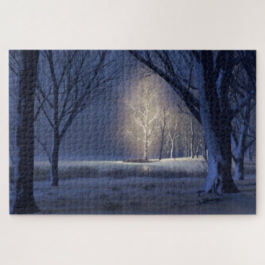 Kerst ETHERISCHE Jigsaw puzzel (Horizontaal)