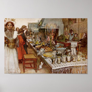 kerst Eve Julaftonen Poster