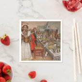 kerst Eve Julaftonen Servetten (Insitu)