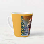 Kerst Ezel 1 Latte Mok (Linkerhoek)