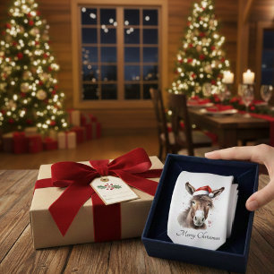 Kerst Ezel, aanpasbaar Stropdas