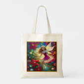 Kerst Fairy Collectie - Ash Blond Haar Tote Bag (Achterkant)