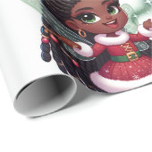 Kerst Fairy Magic- Kerst inpakpapier (Rol Hoek)