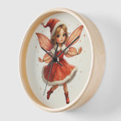 Kerst Fairy Wall Klokken (Hoek)