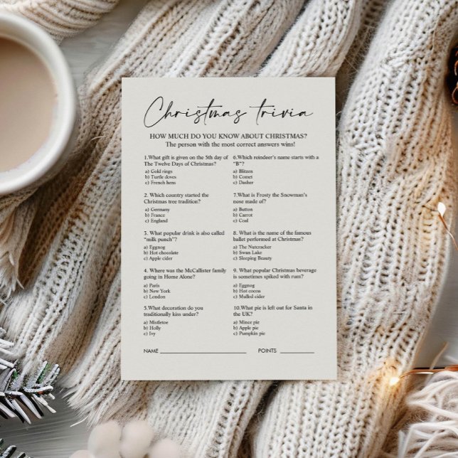 Kerst Familie Trivia Spel (Creator heeft geüpload)