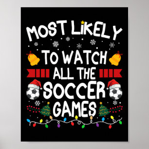 Kerst Familie Waarschijnlijk Alle Socc Te Kijken Poster