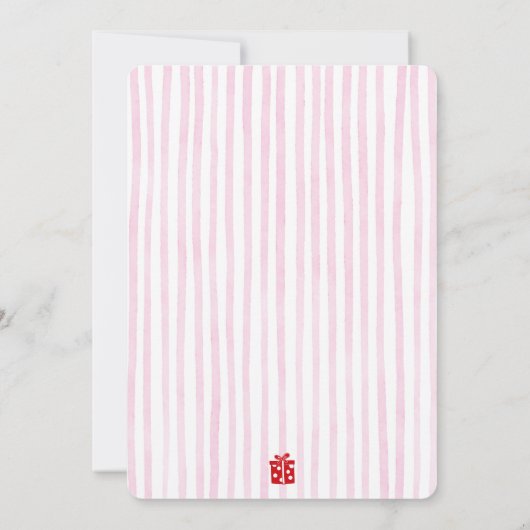 Kerst Favoriete Dingen Kaart (Achterkant)