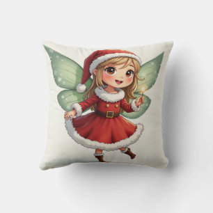 Kerst fee kussen kussen