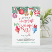 Kerst-feest voor sierdoeleinden kaart (Staand voorkant)