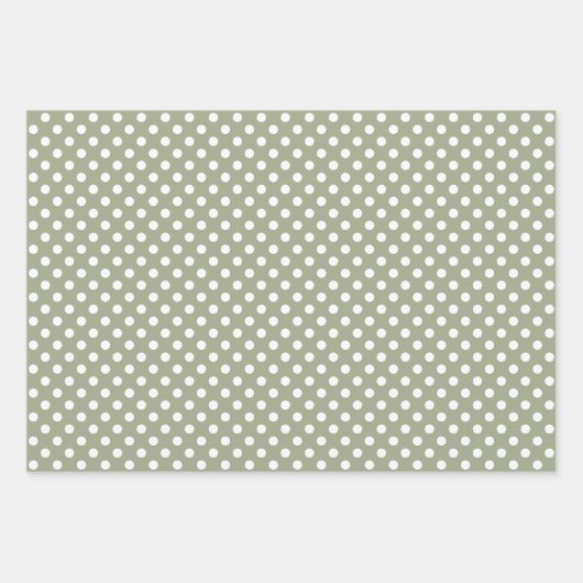 Kerst Feestdagen Groene Matte Pine Trees Inpakpapier Vel (Voorkant 2)
