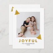 Kerst Feestdagen Kinder Foto Custom (Voorkant / Achterkant)