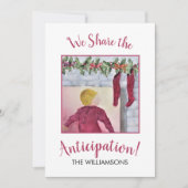 kerst feestdagenkaart (Voorkant)