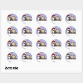Kerst Ferret Gift Labels (Vel)