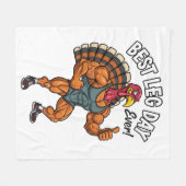 Kerst fleece deken (Voorkant (Horizontaal))