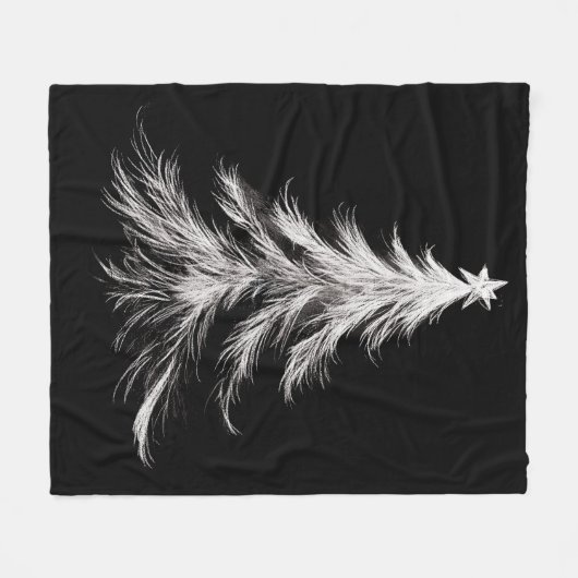 Kerst fleece deken (Voorkant (Horizontaal))