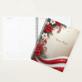 Kerst Floral Candy Canes Vakantieplanner Planner (Display)