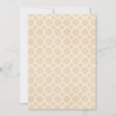 Kerst Foliage Vakantie Party Kaart (Achterkant)