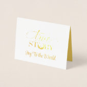 Kerst Folie Kaart (Voorkant)