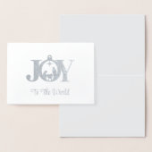 Kerst Folie Kaart (Display)