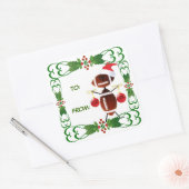 Kerst Football Gift Label (Envelop)