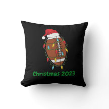 Kerst Football kous Pet met lichte string