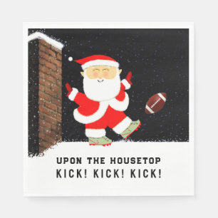 Kerst Football Party Servet