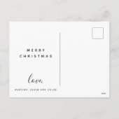 Kerst Foto Collage This is Us Ansichtkaart Feestdagenkaart (Achterkant)