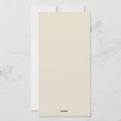 Kerst Foto Strook Feestdagenkaart (Achterkant)