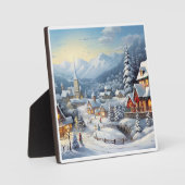 kerst fotoplaat (Voorkant)