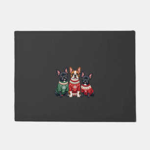 Kerst Franse Bulldog Xmas Franse Hond 4 Deurmat