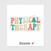 Kerst Fysieke Therapie Sticker (Vel)