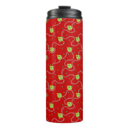 Kerst Garland en Ornament_rood Thermosbeker