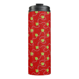 Kerst Garland en Ornament_rood Thermosbeker