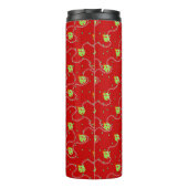 Kerst Garland en Ornament_rood Thermosbeker (Achterkant)