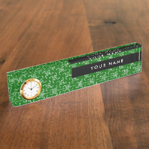 Kerst Garland, Groen, Jouw naam, Personaliseren Naambordje
