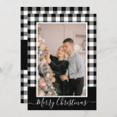 Kerst-geborsteld met kerstkaart (Voorkant / Achterkant)