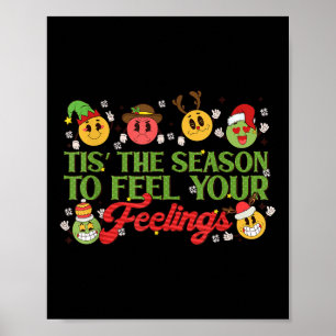 Kerst Geestelijke Gezondheid Bewustzijn Verpleegku Poster