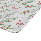 Kerst gemengd Botanisch Patroon snijvlak Snijplank (Hoek)