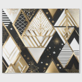 Kerst geometrische vormen inpakpapier (Vlak)