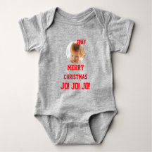 Kerst gepersonaliseerd Baby Jersey Bodysuit kleur