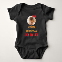 Kerst gepersonaliseerde Baby Jersey Bodysuit kleur
