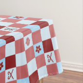 Kerst geruit tafelkleed (Voorbeeld)