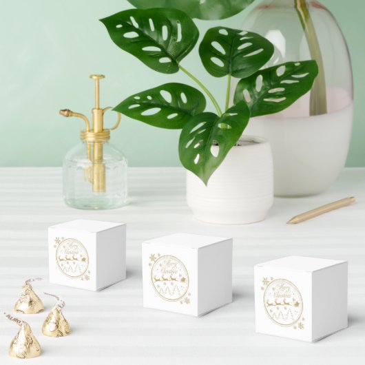 Kerst Geschenkdoos Bedankdoosjes (Meervoudige)