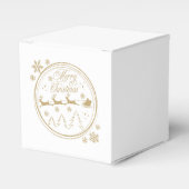 Kerst Geschenkdoos Bedankdoosjes (Voorkant Zijde)