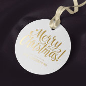 Kerst Geschenklabel Goud Bedankjes Labels