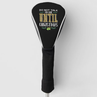Kerst gezegde Xmas Golfheadcover
