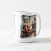 Kerst Gezellig Huis 15 oz Classic Mok (Voorkant rechts)