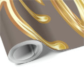 Kerst Gifts Authority® Cadeaupapier (Rol Hoek)