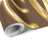 Kerst Gifts Authority® Cadeaupapier (Rol Hoek)